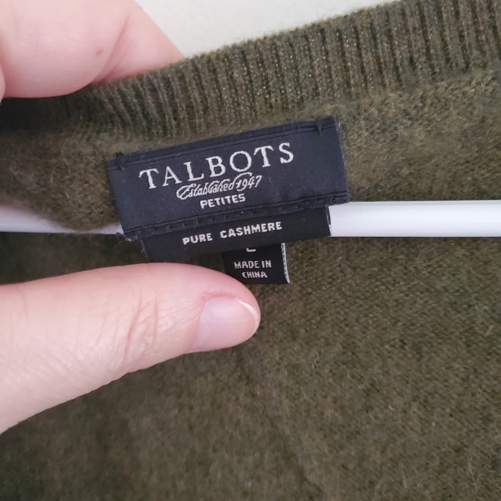 Talbots Cashmere Sweater - Picture 4 of 5